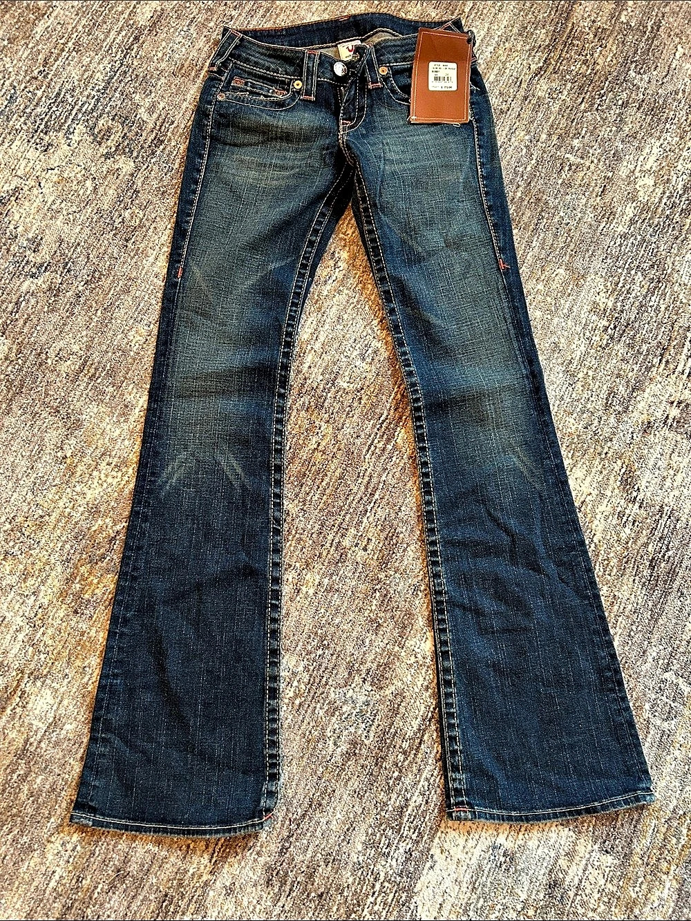 True Religion Bobby Bootcut Jeans in Blue Waist 26 NWT
